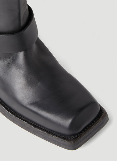 Acne Studios Buckle Boots Black acn0252036