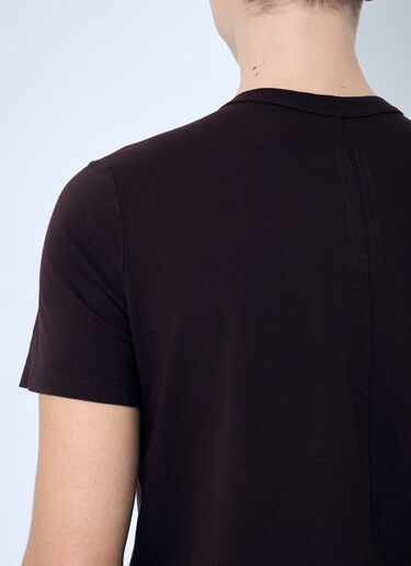 Rick Owens Panel Construction T-Shirt Brown ric0159004