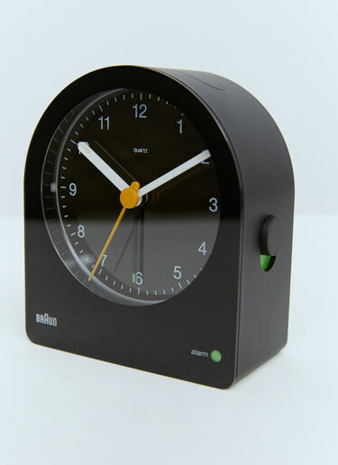 Braun BC22 Classic Analogue Alarm Clock Black bru0355007