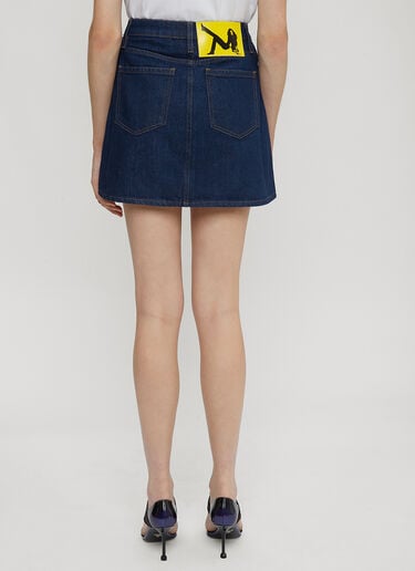 Denim Mini Skirt Calvin Klein Est 1978 Denim Mini Skirt Blue cke0234004