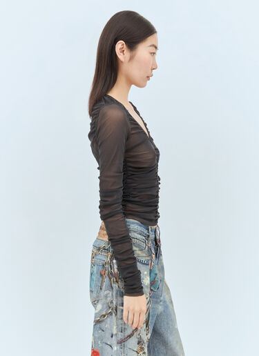 Acne Studios 网眼罩衫  灰色 acn0258004