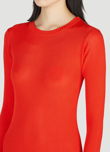 Marni Sweater Dress Red mni0252010