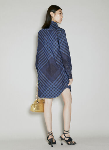 デニムハートシャツワンピース Vivienne Westwood デニムハートシャツワンピース ブルー vvw0253018