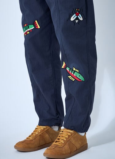 Fishing Pants Brain Dead x SOUTH2 WEST8 Fishing Pants Blue brw0160003