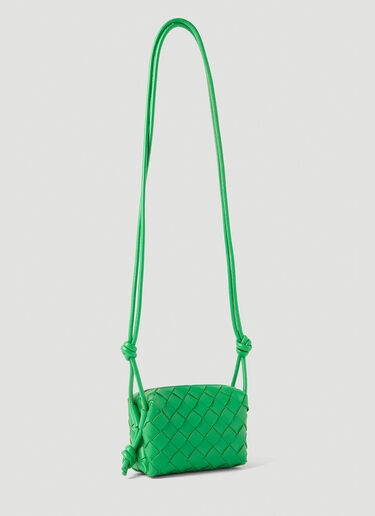 Bottega Veneta Loop Intrecciato Mini Shoulder Bag Green bov0251025