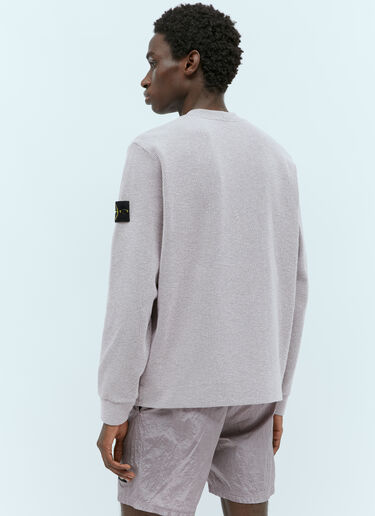Stone Island 徽标贴饰针织衫 粉色 sto0156074