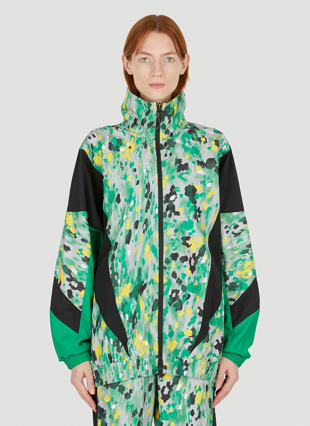 Adidas printed cheap track jacket