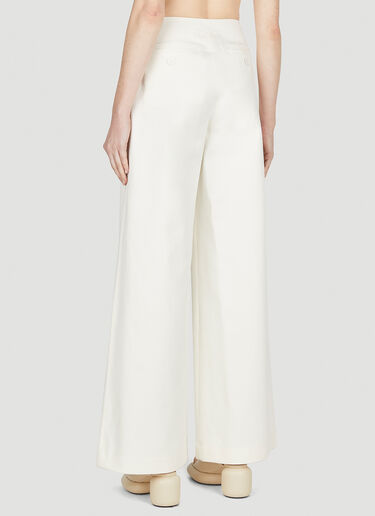 Max Mara Lampara Pants White max0252050