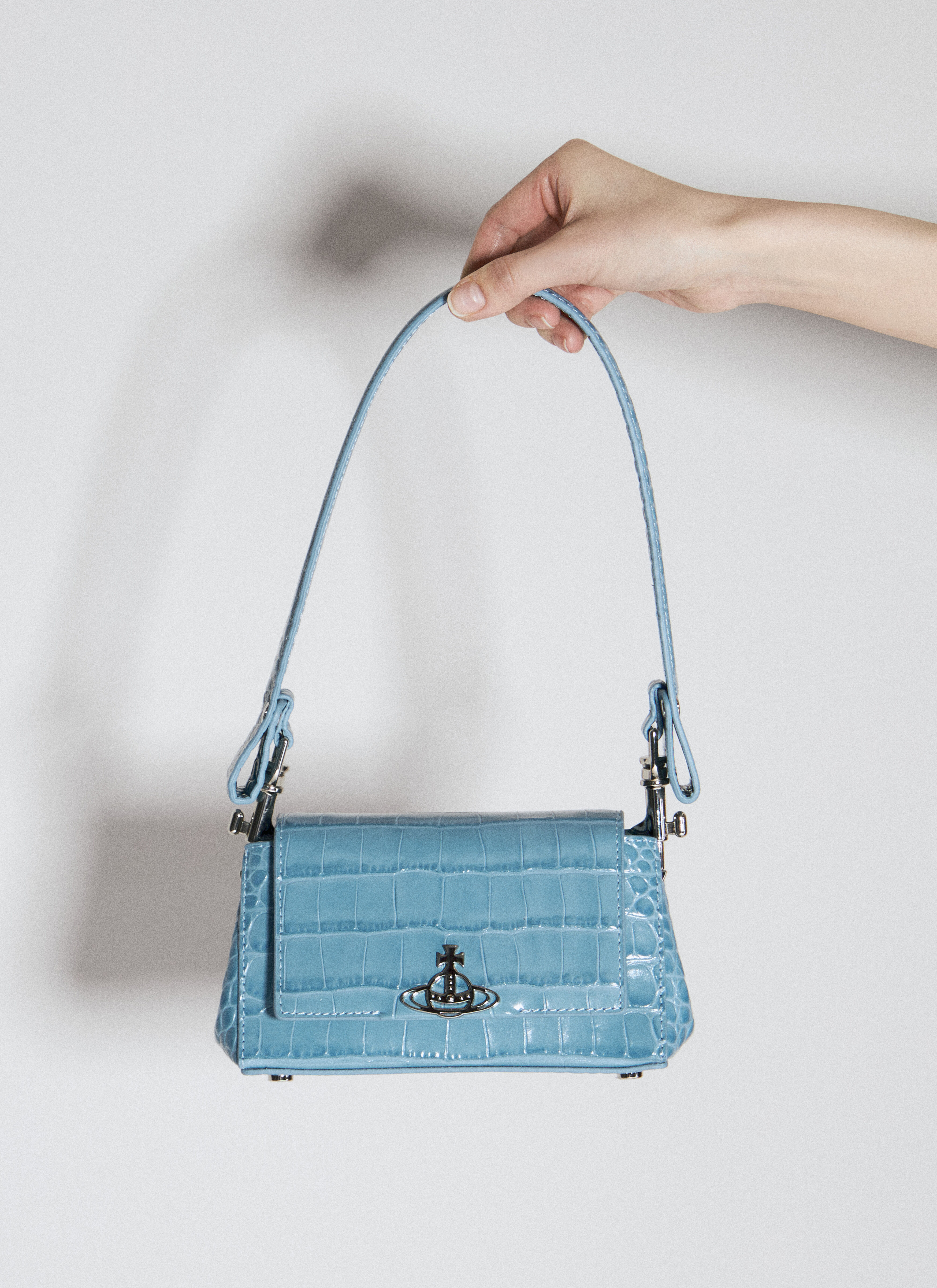 Vivienne Westwood Women s Hazel Small Handbag in Blue LN CC