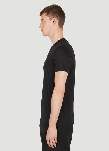 Prada Pack of Three Classic T-Shirt Black pra0149023