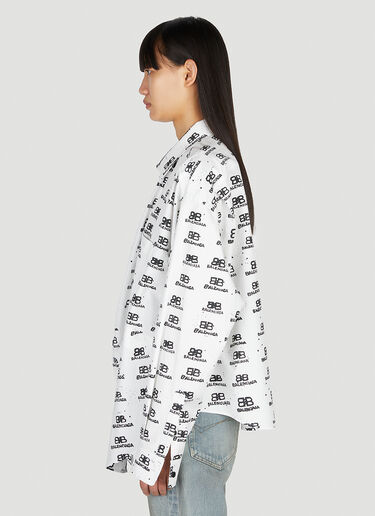 Balenciaga Swing Shirt White bal0251018