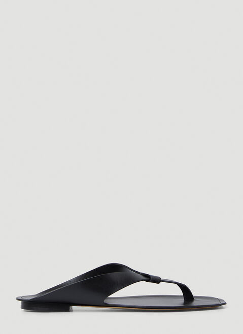 JW Anderson 이슬라 플랫 샌들 블랙 jwa0154016