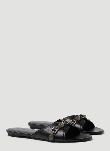 Balenciaga Cagole Sandals Black bal0249031