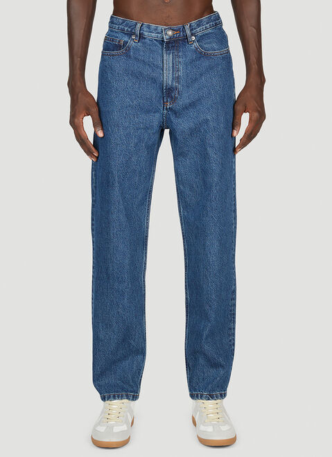 A.P.C. Martin Straight Leg Jeans Blue apc0154016