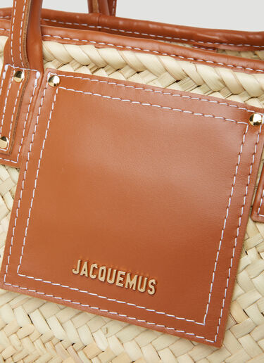 Jacquemus Le Panier Soli Tote Bag Brown jac0251081