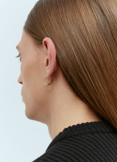 Small Nova Hoop Earrings Tom Wood Small Nova Hoop Earrings Gold tmw0353019