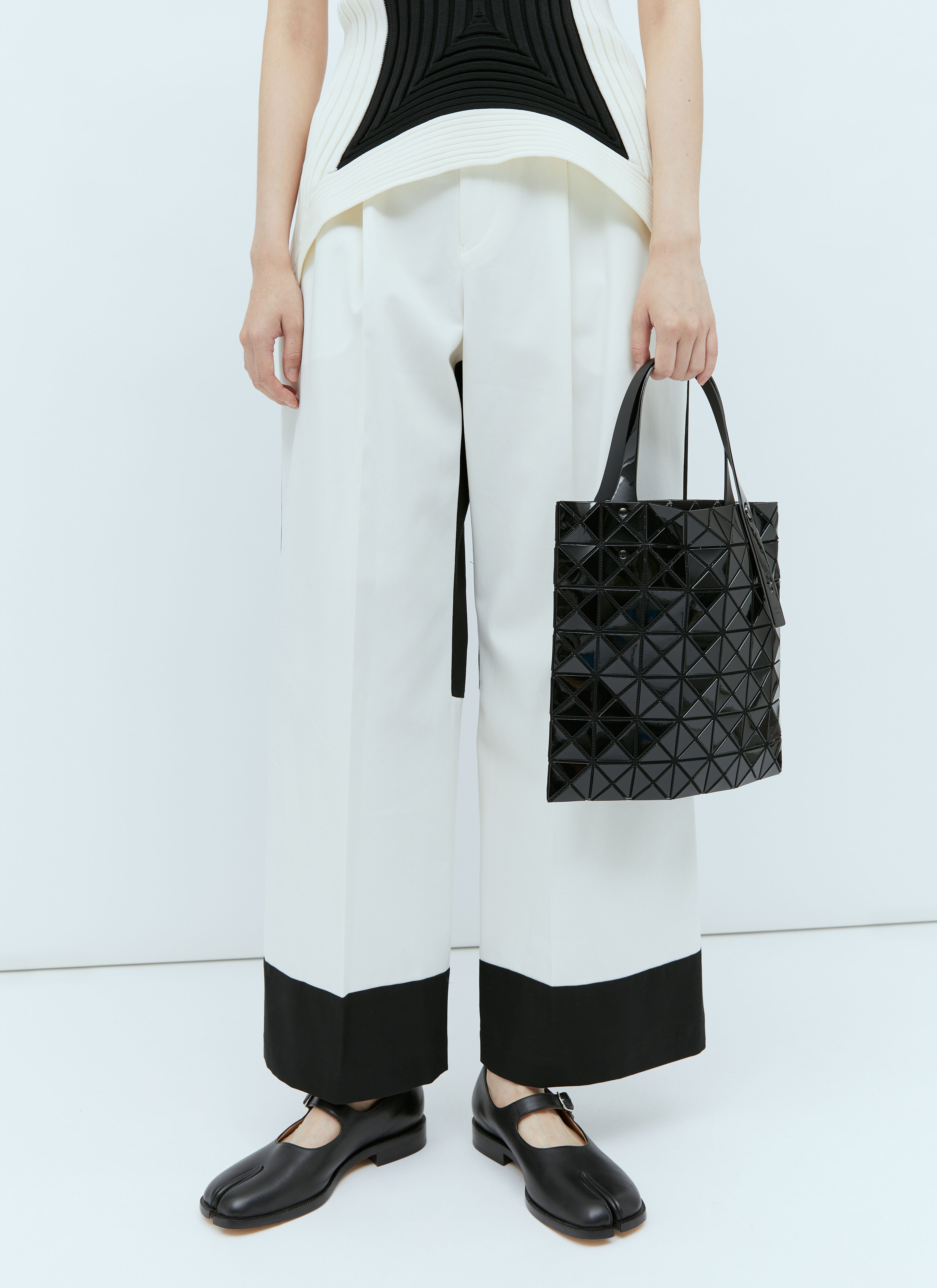 Bao Bao Issey Miyake Prism Tote Bag in Black LN CC