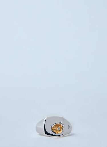 Tom Wood Small Mined Ring Diamond Gold tmw0359014