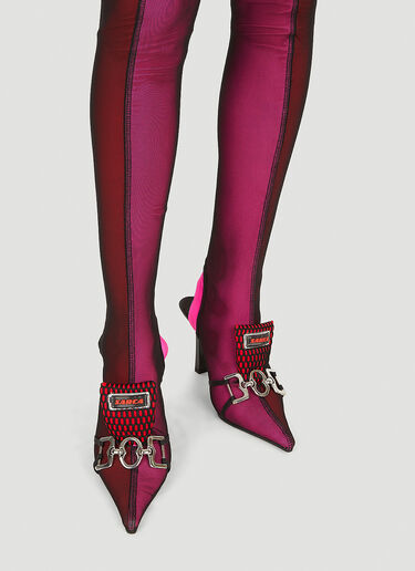 Ancuta Sarca Lava High Heeled Leggings Pink anc0250006