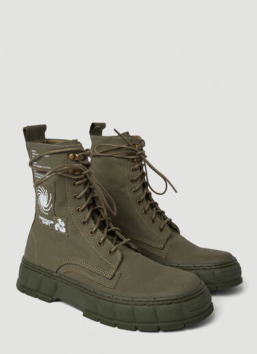 Virón 1992 Canvas Boots Green vir0350007