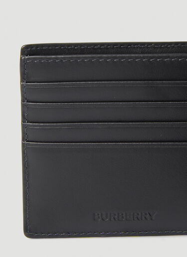 Burberry Stripe Bifold Wallet Grey bur0149114
