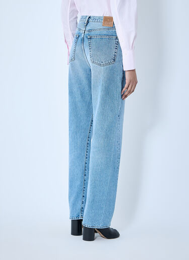 TOTEME Twisted Seam Jeans Blue tot0260004