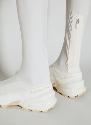 MM6 Maison Margiela x Salomon Thigh High Boots Cream mms0154009