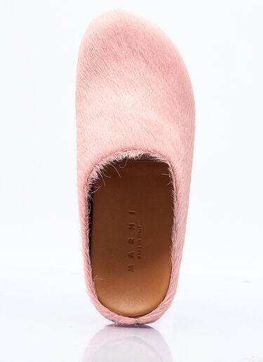 Marni Fussbett Sabot Mules Pink mni0257020