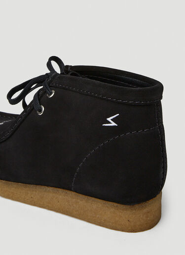 UNDERCOVER x Clarks Chaos Balance Wallabee Shoes Black unc0150002