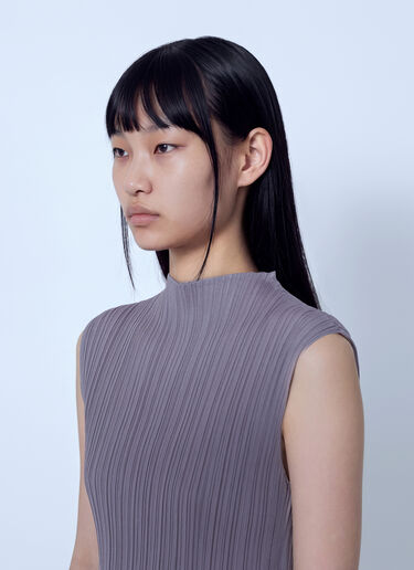 LN-CC® - Pleats Please Issey Miyake: August Shirt - Purple Pleats Please Issey Miyake August Shirt Purple plp0266021