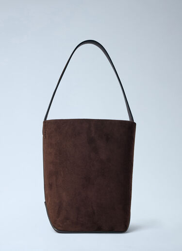 Medium N/S Park Edge Tote Bag The Row Medium N/S Park Edge Tote Bag Brown row0264090