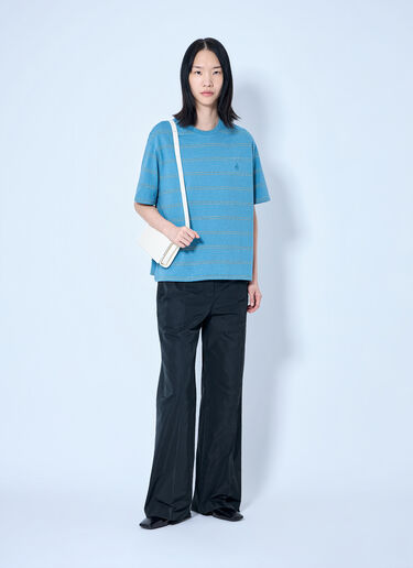 LN-CC® - Jil Sander: Tailored Wide-Leg Trousers - Black Jil Sander Tailored Wide-Leg Trousers Black jil0265008