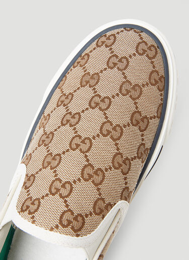 Gucci 1977 Slip-On Sneakers Beige guc0253126