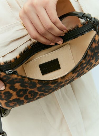 Jacquemus 르 비주 펄 숄더백 브라운 jac0256085