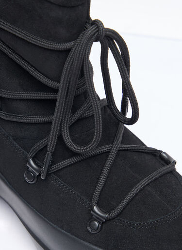 Moon Boot Luna Suede Boots Black mnb0258005