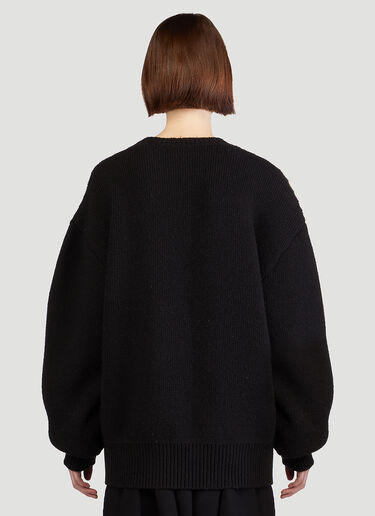 Bottega Veneta Shetland Sweater Black bov0245011