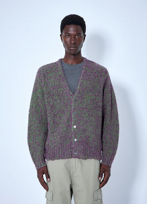 Stüssy Textured Cardigan Purple sts0164035