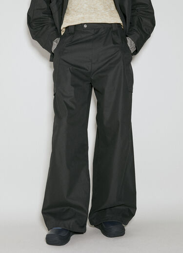 Kiko Kostadinov 메노 루즈 팬츠 블랙 kko0154003