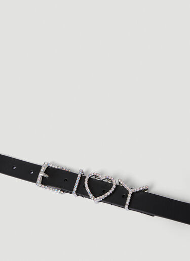 Y/Project Embellished Y Heart Belt Black ypr0252033