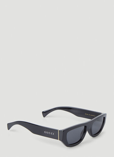 Gucci D Frame Sunglasses Black guc0247348