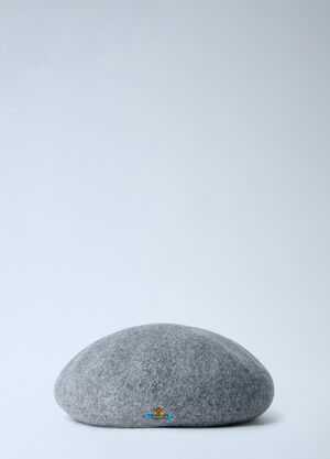 Vivienne Westwood Basque Beret Grey vvw0366072