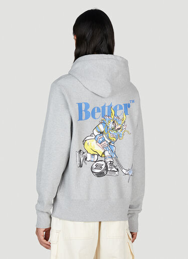 Better Gift Shop Lion Hooded Sweatshirt Grey bfs0154005