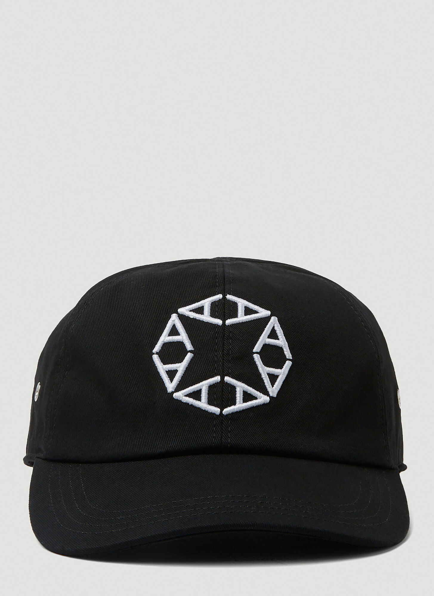 Shop Alyx Logo Embroidery Baseball Cap In Black