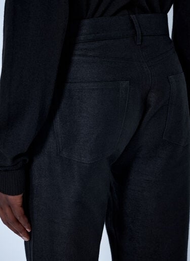 Rick Owens Straight-Leg Denim Trousers Black ric0165072