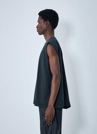 Champion Sleeveless Cotton Jersey Top Black cha0164003