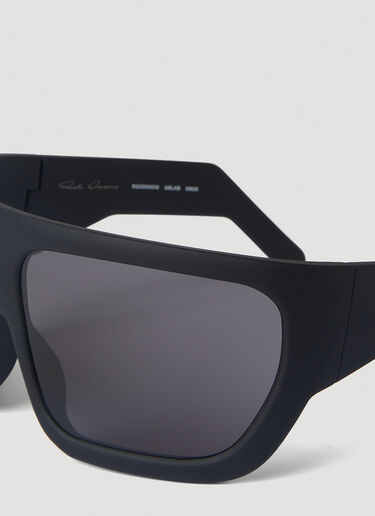 Rick Owens Davis Sunglasses Black ric0151048