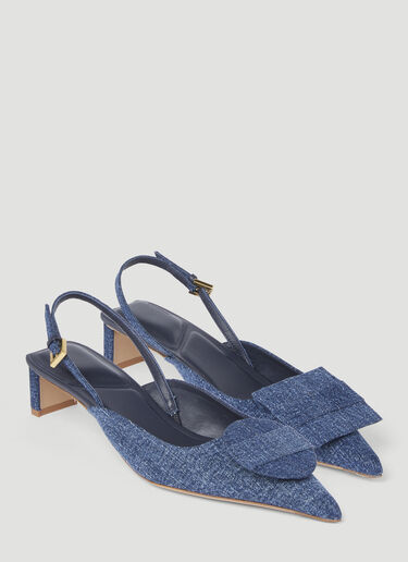 Jacquemus Les Chaussures Duelo 猫跟鞋 蓝色 jac0251063