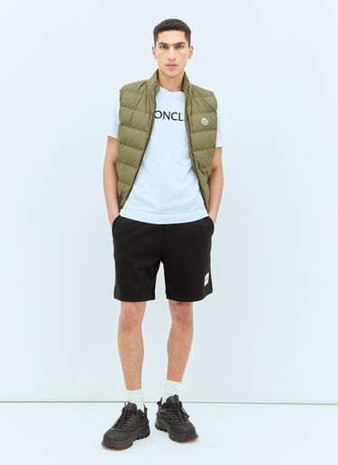 Logo Patch T-Shirt Moncler Logo Patch T-Shirt White mon0157031