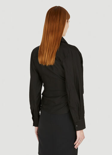 Jacquemus La Chemise Bahia Shirt Black jac0248016