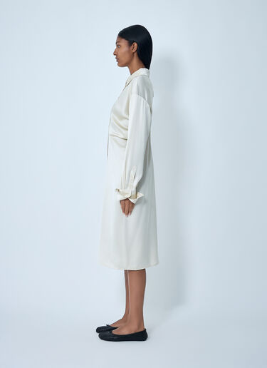 Slouch Shirt Dress TOTEME Slouch Shirt Dress White tot0262020